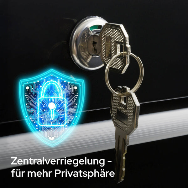 AREBOS Werkstattwagen Werkzeugwagen Rollwagen Werkzeugkiste Toolbox 5 Fächer