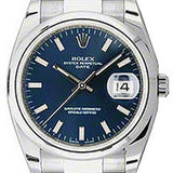 - Date 34Mm Domed Bezel - Oyster Bracelet