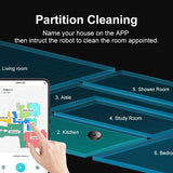 K30 Robot Vacuum Cleaner, Auto-Empty Station, Laser Lidar, 6500PA Suction,Multi-Floor Maping, Smart Home Wet Dry Appliance