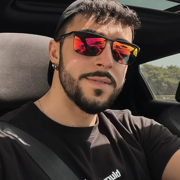 Fashion Aluminum UV400 Protection Sunglasses Fashion Polarized Sun Glasses for Fishing Hiking Golf Driving Unisex