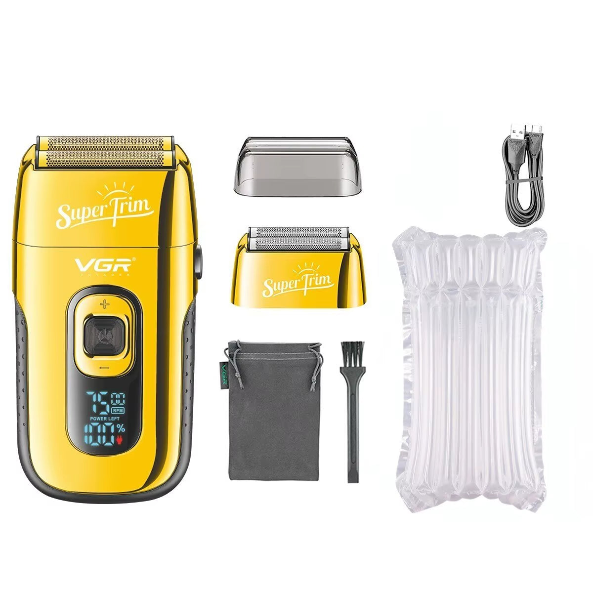 Electric Razor Electric Shaver Rechargeable Shaving Machine for Men Shaver Beard Razor Beard Trimmer Hair Trimmer V-332