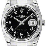 - Date 34Mm Domed Bezel - Oyster Bracelet