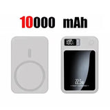10000Mah Power Bank Magnetic Wireless 22.5W Ultra Capacity Super Fast Charging Magnetic Power Bank for Iphone15 Huawei Samsung