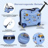 2Tlg Kinderkoffer + Rucksack 47 Cm Langer Aufsitzkoffer Und 30 Cm Breiter Rucksack 12