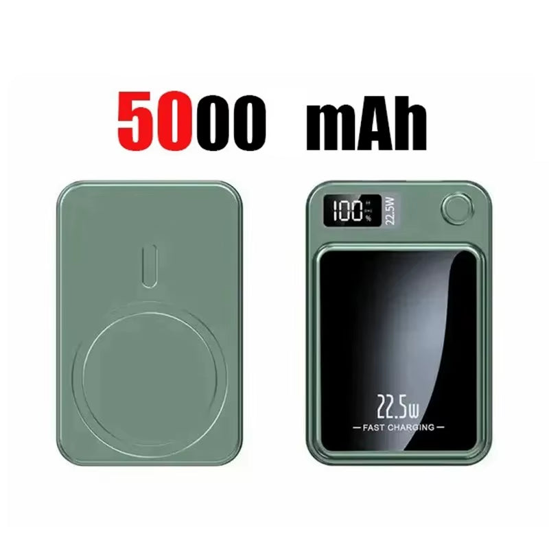 10000Mah Power Bank Magnetic Wireless 22.5W Ultra Capacity Super Fast Charging Magnetic Power Bank for Iphone15 Huawei Samsung