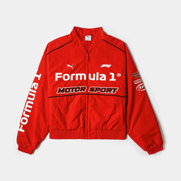 Formula 1 Pilot Motorsport Mens Jacket (Red/White)