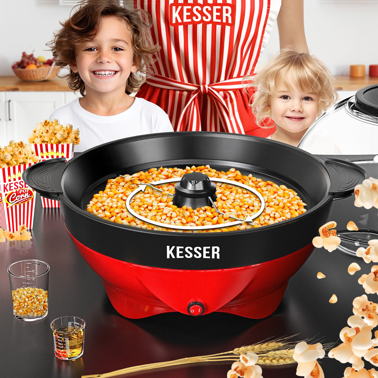 KESSER® Popcornmaschin