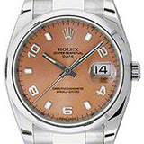 - Date 34Mm Domed Bezel - Oyster Bracelet