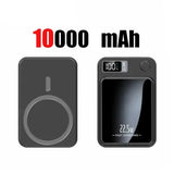 10000Mah Power Bank Magnetic Wireless 22.5W Ultra Capacity Super Fast Charging Magnetic Power Bank for Iphone15 Huawei Samsung