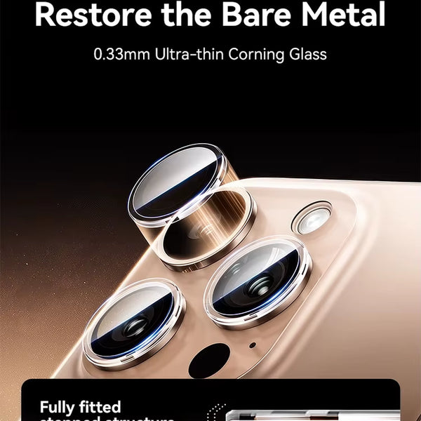 Camera Lens Protector for Iphone 17 Pro Max Lens Glass Back Camera Protector for Iphone 16 Pro/16 Pro Max Len Film