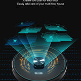 K30 Robot Vacuum Cleaner, Auto-Empty Station, Laser Lidar, 6500PA Suction,Multi-Floor Maping, Smart Home Wet Dry Appliance