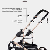 Baby Stroller 3 In1,Four Wheel Stroller,2 in 1 Baby Car,Lightweight Strollers,Mutifunction Strollers,Baby Carriage,Poussette