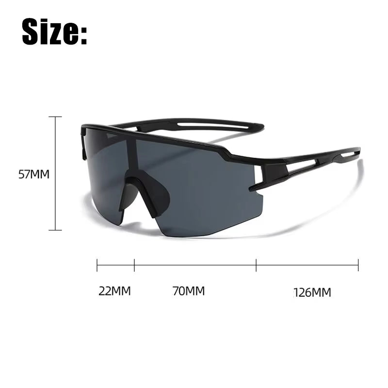 Anti-Uv Cycling Sunglasses Ultralight Road Bicycle Glasses Universal Sports Running Glasses