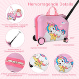 2Tlg Kinderkoffer + Rucksack 47 Cm Langer Aufsitzkoffer Und 30 Cm Breiter Rucksack 12