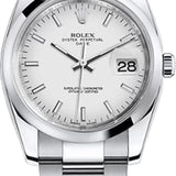 - Date 34Mm Domed Bezel - Oyster Bracelet