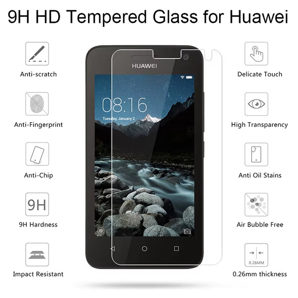 1/2/ 3 PCS! Protective Glass for  P30 Lite P40 P20 Pro Tempered Glass for  P8 P9 P10 Lite 2017 Screen Protectors