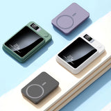 10000Mah Power Bank Magnetic Wireless 22.5W Ultra Capacity Super Fast Charging Magnetic Power Bank for Iphone15 Huawei Samsung