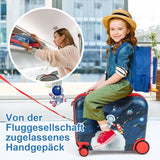 2Tlg Kinderkoffer + Rucksack 47 Cm Langer Aufsitzkoffer Und 30 Cm Breiter Rucksack 12