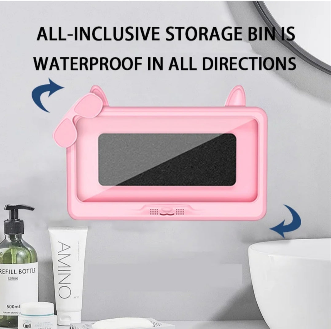 Bathroom waterproof mobile Phone box